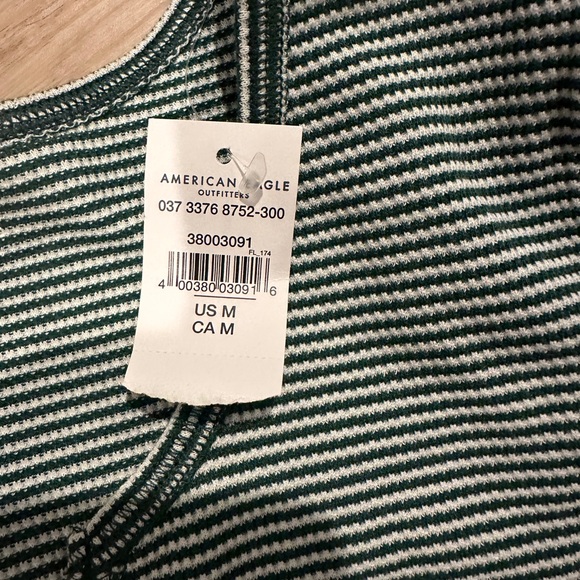 American Eagle Long sleeve Henley T-shirt - Picture 2 of 6